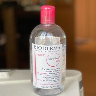 ビオデルマ(BIODERMA)のビオデルマ サンシビオ エイチツーオー D 500ml(クレンジング/メイク落とし)