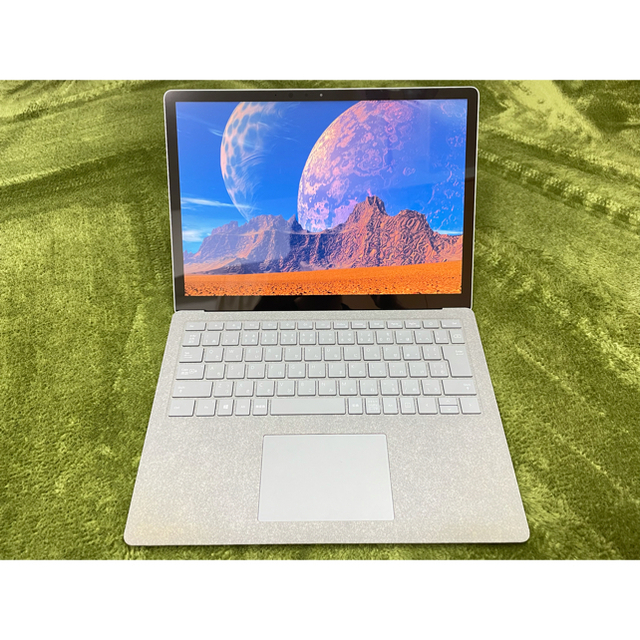 Microsoft(マイクロソフト)のOffice付き！surface laptop 256GB シルバー スマホ/家電/カメラのPC/タブレット(ノートPC)の商品写真