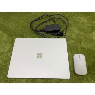 マイクロソフト(Microsoft)のOffice付き！surface laptop 256GB シルバー(ノートPC)