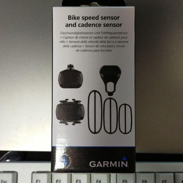 GARMIN(ガーミン)のGARMIN スピードセンサー　ケイデンスセンサー　セット　旧モデル スポーツ/アウトドアの自転車(パーツ)の商品写真