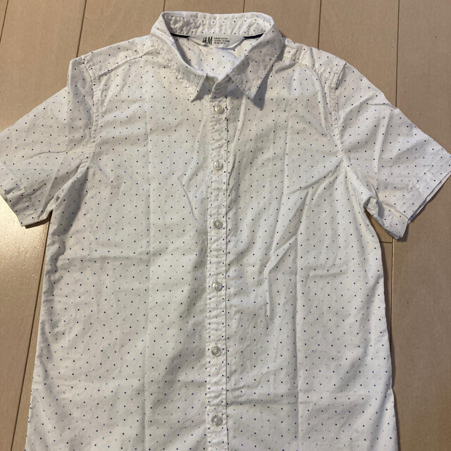 H&M(エイチアンドエム)の6点まとめ売り　140 半袖　シャツ キッズ/ベビー/マタニティのキッズ服男の子用(90cm~)(ブラウス)の商品写真