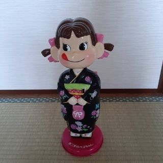 フジヤ(不二家)の 着物首ふりハッピーペコちゃん フィギュア 人形 ペコちゃん(キャラクターグッズ)