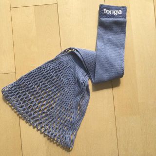 トンガ(tonga)の《tonga》Lサイズ　ブルー(抱っこひも/おんぶひも)