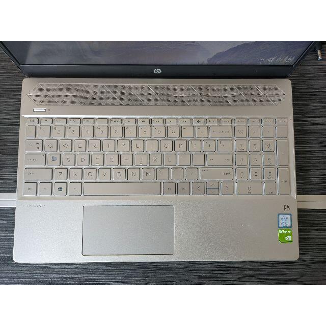 HP Pavilion 15 i7-8550u メモリ16GB HDD1TB