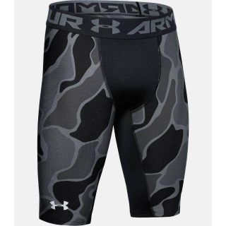 アンダーアーマー(UNDER ARMOUR)のアンダーアーマー タイツ レギンス S 黒 ブラック 迷彩 新品(レギンス/スパッツ)