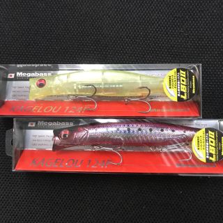 メガバス(Megabass)の新品未開封 即日発送メガバス カゲロウ124F 2個セット 検 シーバス (ルアー用品)