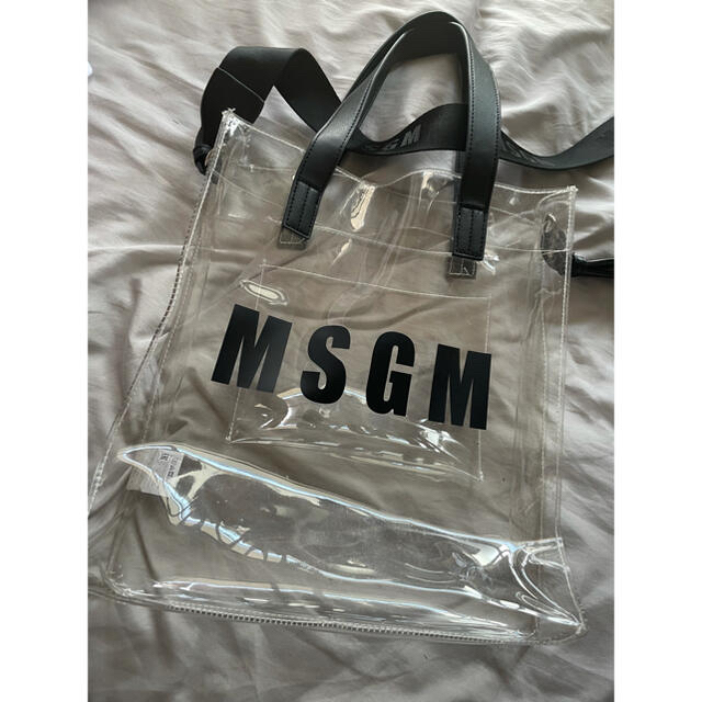 MSGM - MSGM PVC クリアバッグ【9/1まで限定価格】の通販 by Sachia's ...