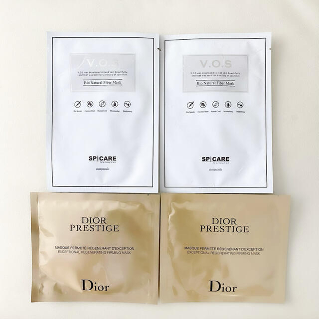 Dior(ディオール)のDIOR VOS シートマスク　４枚SET コスメ/美容のスキンケア/基礎化粧品(パック/フェイスマスク)の商品写真