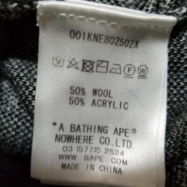 A BATHING APE(アベイシングエイプ)のア ベイシング エイプ 長袖セーター メンズ メンズのトップス(ニット/セーター)の商品写真