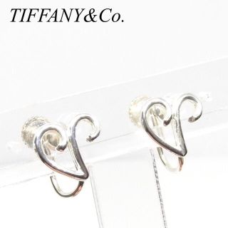 ティファニー(Tiffany & Co.)のティファニー Tiffany&Co. イニシャル V ネジ式 イヤリング(イヤリング)