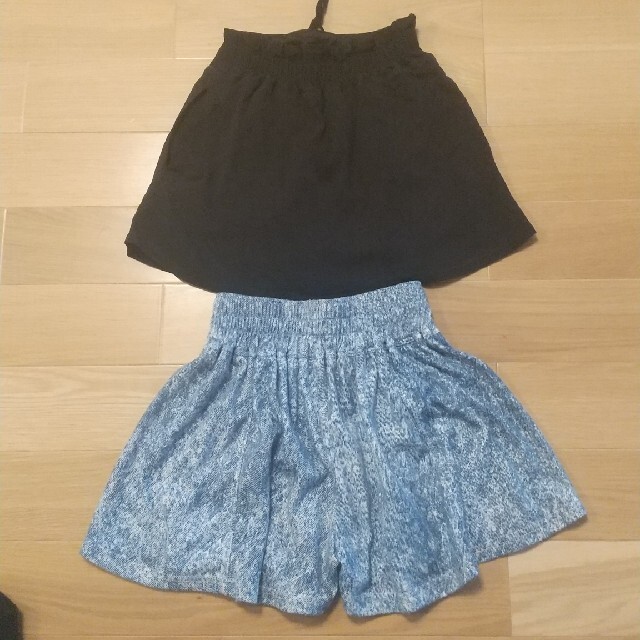 ANAP(アナップ)のANAP　キッズ　スカートキュロット　2枚セット　140 キッズ/ベビー/マタニティのキッズ服女の子用(90cm~)(その他)の商品写真