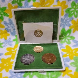 1964年昭和39東京ｵﾘﾝﾋﾟｯｸ五輪ｺﾚｸﾀｰｽﾞｱｲﾃﾑ★金銀銅ﾒﾀﾞﾙ(その他)