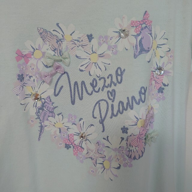 mezzo piano(メゾピアノ)のメゾピアノ mezzo piano ワンピース 140 キッズ/ベビー/マタニティのキッズ服女の子用(90cm~)(ワンピース)の商品写真