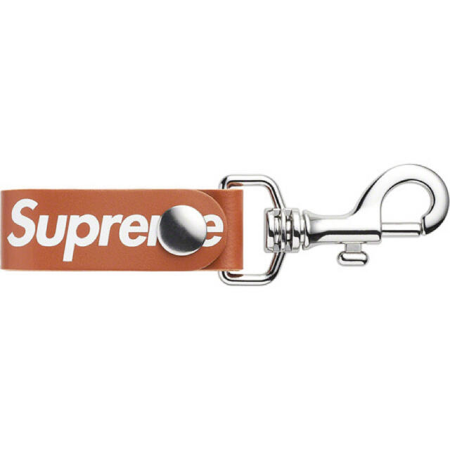 Supreme(シュプリーム)の最安値　即日発送 Supreme Leather Key Loop Brown メンズのファッション小物(キーホルダー)の商品写真