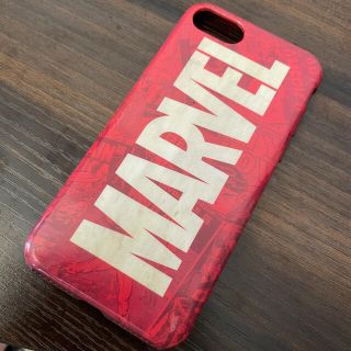 ディズニー(Disney)のMARVEL ロゴ iPhoneケース iPhoneカバー iPhone7/8(iPhoneケース)