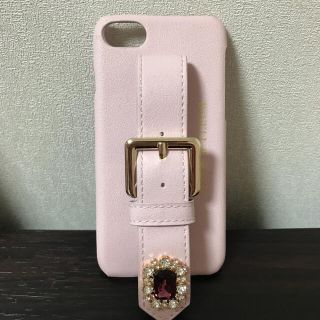 メゾンドフルール(Maison de FLEUR)のMaison de FLUR ビジューベルトiPhone6/7/8ケース(iPhoneケース)