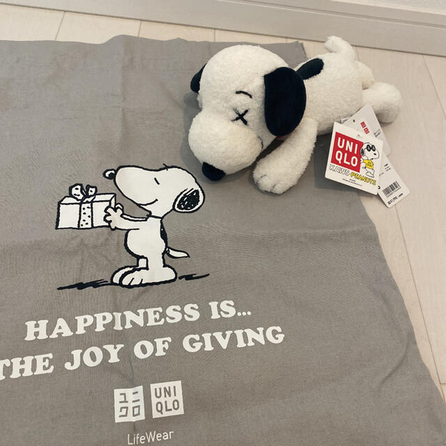 UNIQLO(ユニクロ)のユニクロ　SNOOPY ぬいぐるみS エンタメ/ホビーのおもちゃ/ぬいぐるみ(ぬいぐるみ)の商品写真