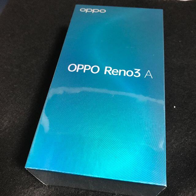 新品　OPPO Reno3 A ブラック　simフリー　残債なし