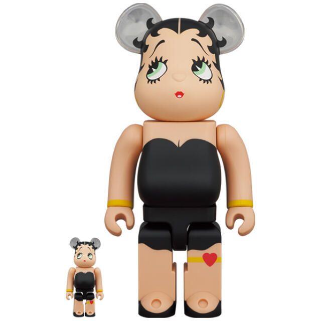 MEDICOM TOY(メディコムトイ)のBetty Boop BLACK ver 100%&400% エンタメ/ホビーのフィギュア(その他)の商品写真