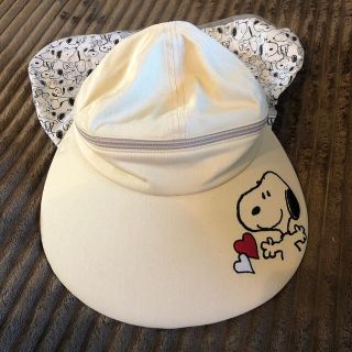 ピーナッツ(PEANUTS)の保育士さん　SNOOPYのサンバイザー(キャップ)