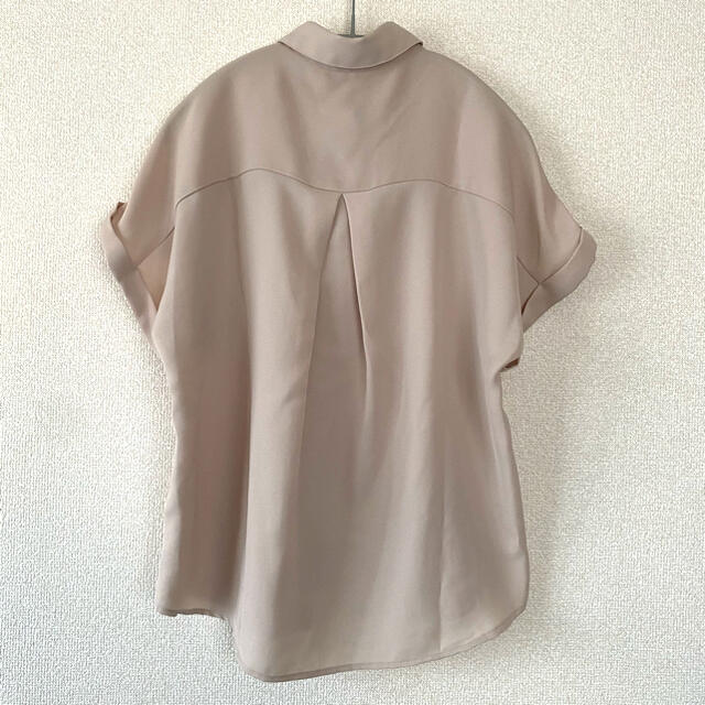 GU(ジーユー)のとろみシャツ レディースのトップス(シャツ/ブラウス(半袖/袖なし))の商品写真