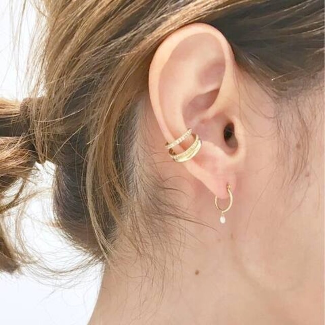 【GIGI/ジジ】Innocent Drop Hoop Earring