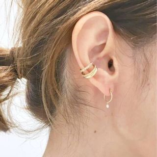 ドゥーズィエムクラス(DEUXIEME CLASSE)の【GIGI/ジジ】Innocent Drop Hoop Earring(ピアス)