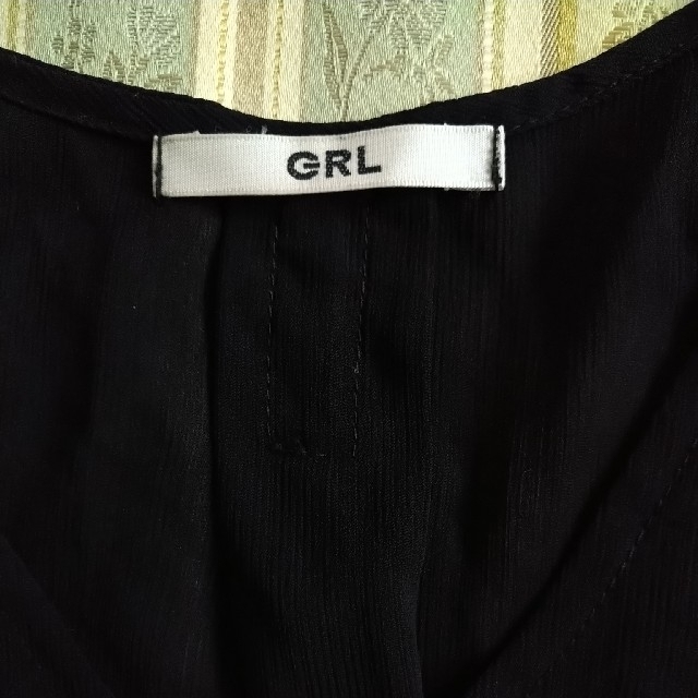 GRL(グレイル)のGRL Vネックチョーカーロングチュニック レディースのトップス(チュニック)の商品写真