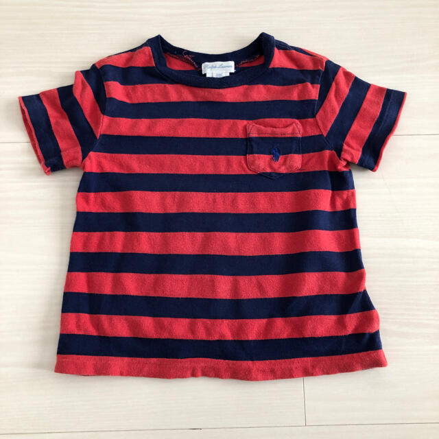 Ralph Lauren(ラルフローレン)のラルフローレン　ボーダー　半袖Tシャツ　90㎝ キッズ/ベビー/マタニティのキッズ服男の子用(90cm~)(Tシャツ/カットソー)の商品写真