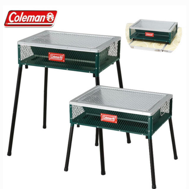 Coleman(コールマン)の軽量、コンパクトなテーブルトップにもなるツーウェイグリル スポーツ/アウトドアのアウトドア(ストーブ/コンロ)の商品写真
