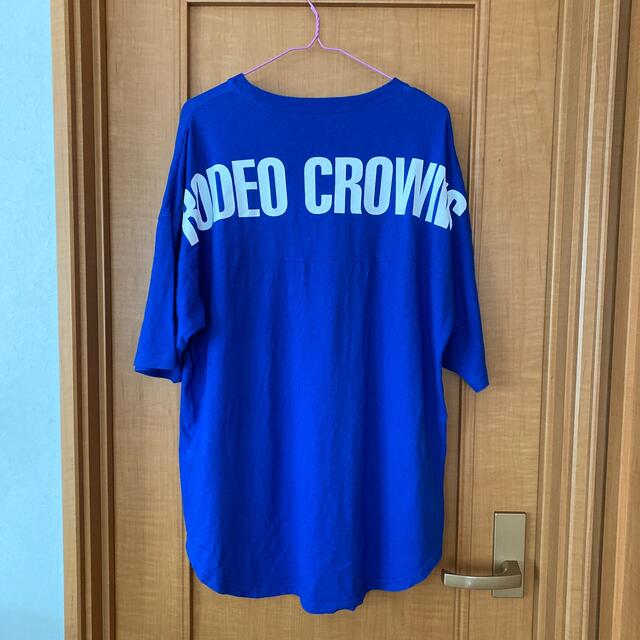 RODEO CROWNS WIDE BOWL(ロデオクラウンズワイドボウル)の【USED】ロデオ ★メンズ KANGOL コラボ Tシャツ（L） メンズのトップス(Tシャツ/カットソー(半袖/袖なし))の商品写真