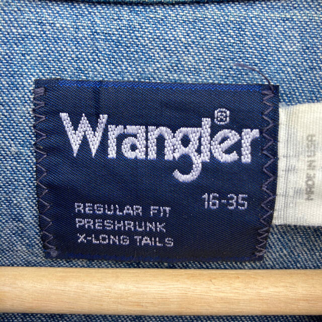 Wrangler(ラングラー)ウエスタンデニムシャツ