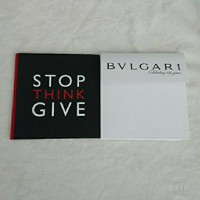 BVLGARI(ブルガリ)のブルガリ STOP THINK GIVE カタログ その他のその他(その他)の商品写真