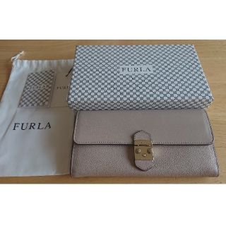 フルラ(Furla)の【正規品・極美品】フルラ バイフォールド メトロポリス 長財布 ロングウォレット(財布)