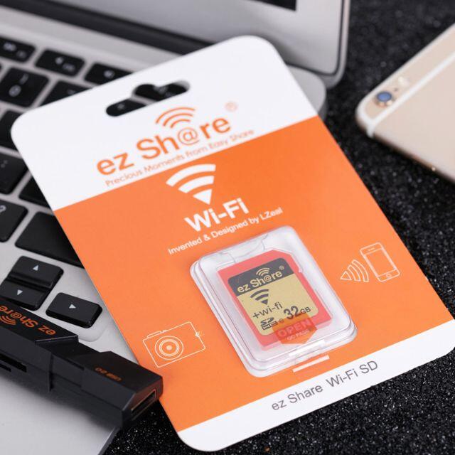 C001 ezShare 32G WiFi SDカード FlashAir級 9 スマホ/家電/カメラのカメラ(デジタル一眼)の商品写真