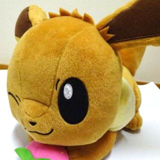 ポケモン(ポケモン)のM-7 もぐもぐタイム めちゃでかイーブイ(ぬいぐるみ)