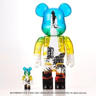 メディコムトイ(MEDICOM TOY)のSPACE SHUTTLE BE@RBRICK LAUNCH Ver. 100%(その他)