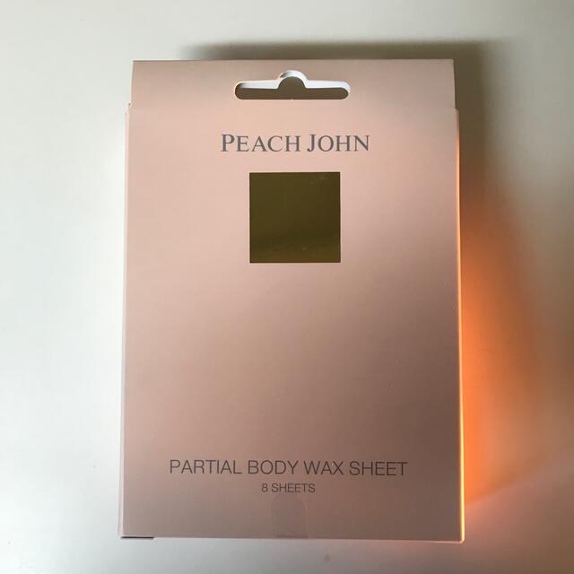 PEACH JOHN(ピーチジョン)の部分用ワックスシート コスメ/美容のボディケア(脱毛/除毛剤)の商品写真