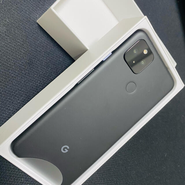 Google Pixel 4a(5G) 128GB Black SIMフリー スマホ/家電/カメラ