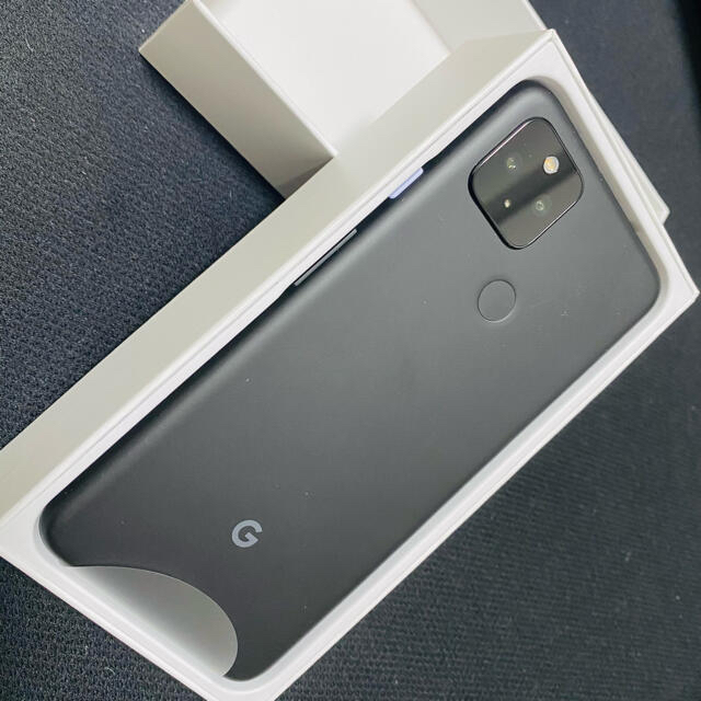 スマホ/家電/カメラGoogle Pixel 4a(5G) 128GB Black SIMフリー