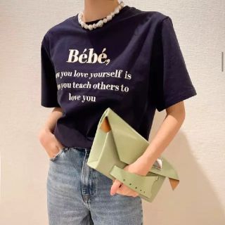 ディーホリック(dholic)のBebe刺繍 ロゴＴシャツ(Tシャツ/カットソー(半袖/袖なし))