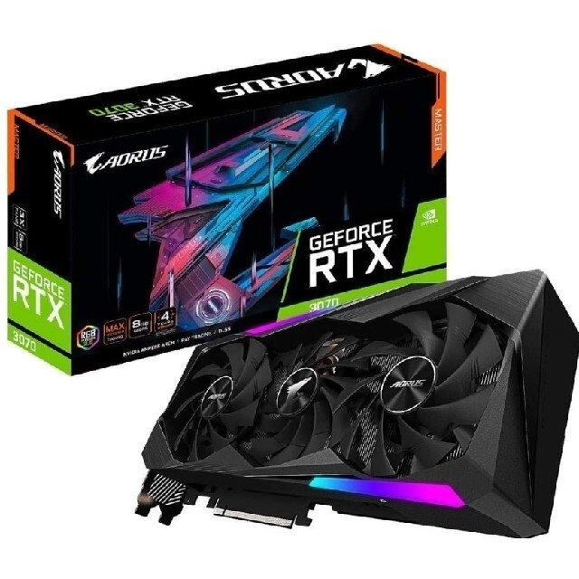 aorus rtx3070(11時半まで値下げ)PCパーツ