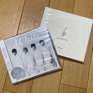 ニュース(NEWS)のQUARTETTO、White（初回盤）アルバム(ポップス/ロック(邦楽))