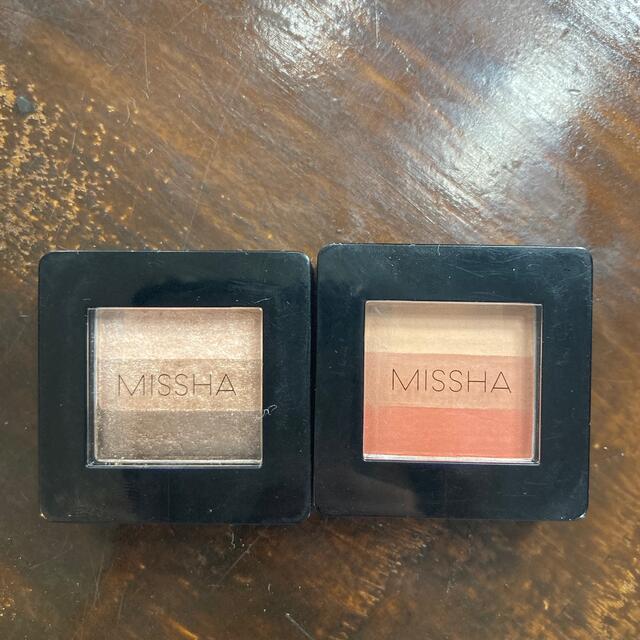 MISSHA(ミシャ)のMISSHA アイシャドウ　セット売り コスメ/美容のベースメイク/化粧品(アイシャドウ)の商品写真