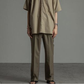 マーカウェア(MARKAWEAR)の最終価格 MARKAWARE 20ss STRAIGHT TROUSERS (スラックス)