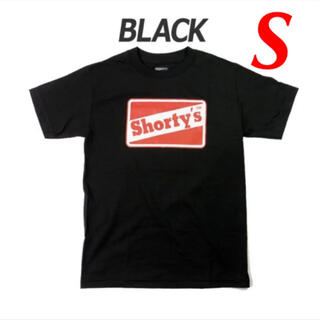 S ) Shorty's ショーティーズ　Tシャツ ロゴ　ブラック  スケート