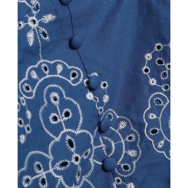 ZARA(ザラ)の💠6月新作🦋4508◆クロップド丈 エスニック 刺繍 ブラウス レディースのトップス(シャツ/ブラウス(半袖/袖なし))の商品写真