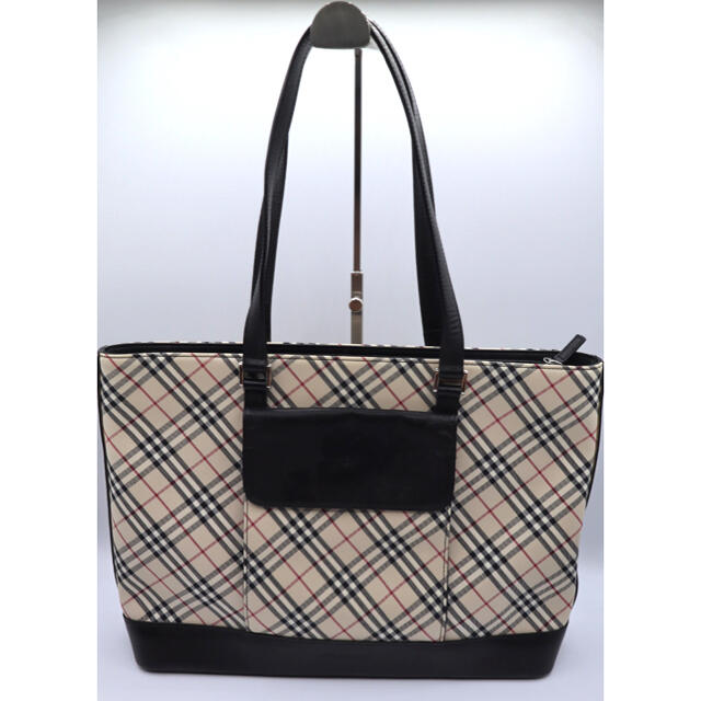 BURBERRY(バーバリー)の【美品】BURBERRY バーバリー トートバッグ ビジネスバック ノバチェック レディースのバッグ(トートバッグ)の商品写真