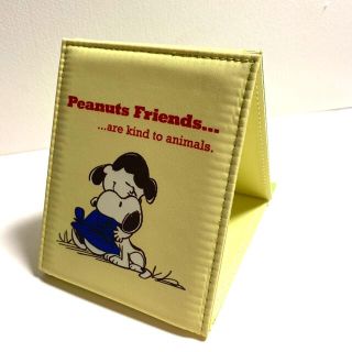 ピーナッツ(PEANUTS)のピーナッツ　ファブリックミラー　鏡(スタンドミラー)