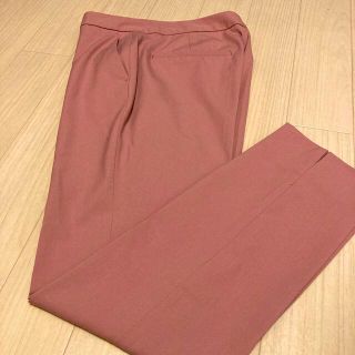 ザラ(ZARA)のダスティーピンク　スラックスパンツ(カジュアルパンツ)